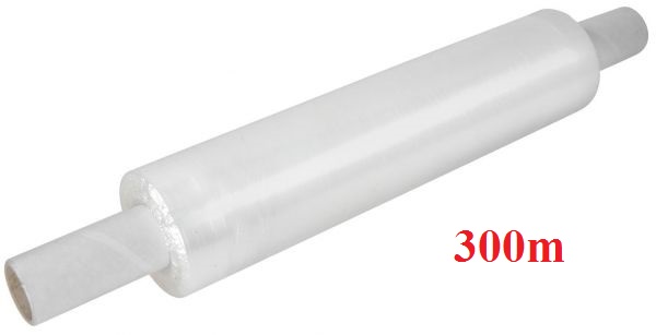 300m - 12x Clear Extended Core Pallet Strech Wrap