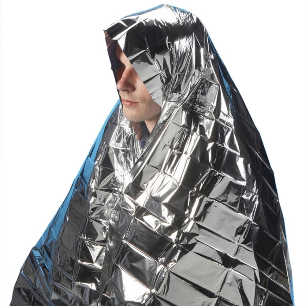 1x Emergency Foil Camping Blanket Hiking First Aid