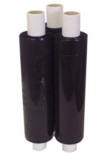 24x 400mm 105m Black Extended Core Pallet Strech Wrap