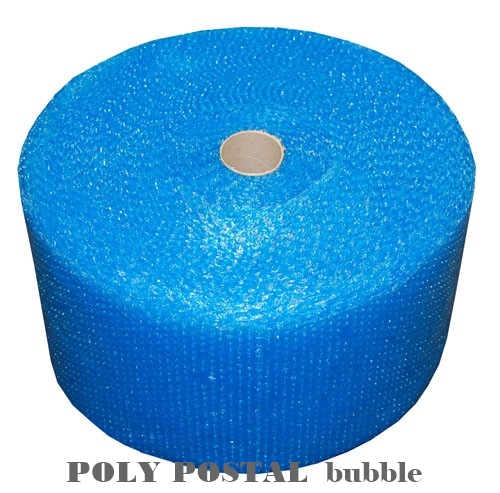 100m Blue Small Bubble Wrap 500mm (20") width